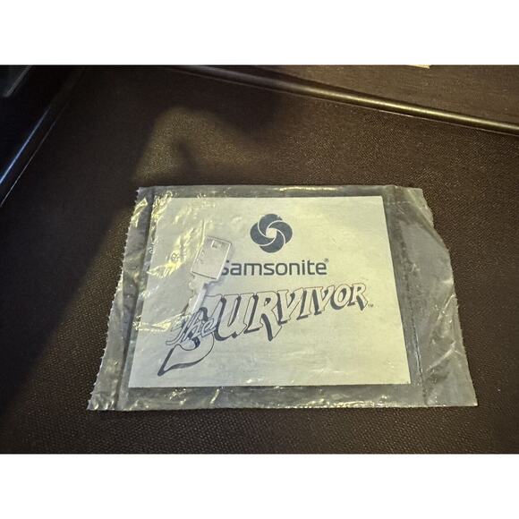 Vintage Samsonite SIGNAT Classic Brown Hard Shell Low Profile Brief Case w/ KEYS - Picture 10 of 16